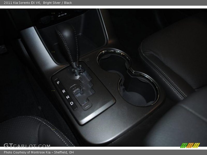 Bright Silver / Black 2011 Kia Sorento EX V6