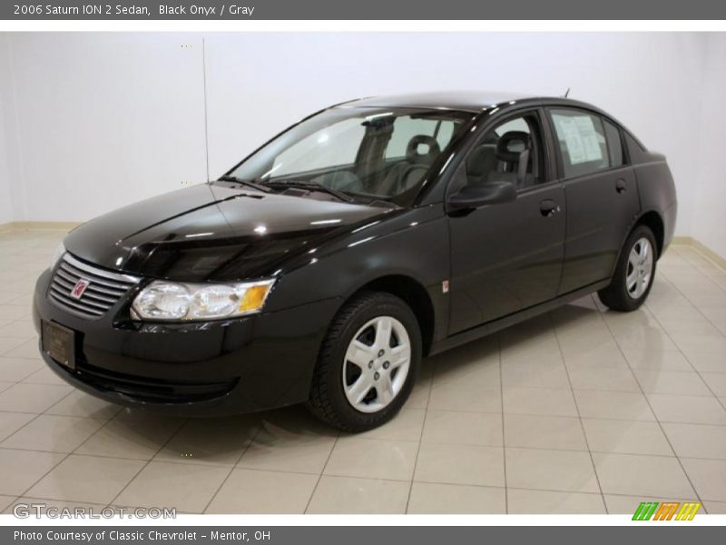 Black Onyx / Gray 2006 Saturn ION 2 Sedan