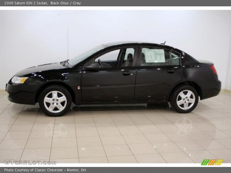 Black Onyx / Gray 2006 Saturn ION 2 Sedan