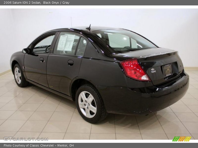 Black Onyx / Gray 2006 Saturn ION 2 Sedan