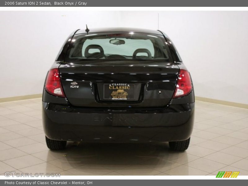 Black Onyx / Gray 2006 Saturn ION 2 Sedan