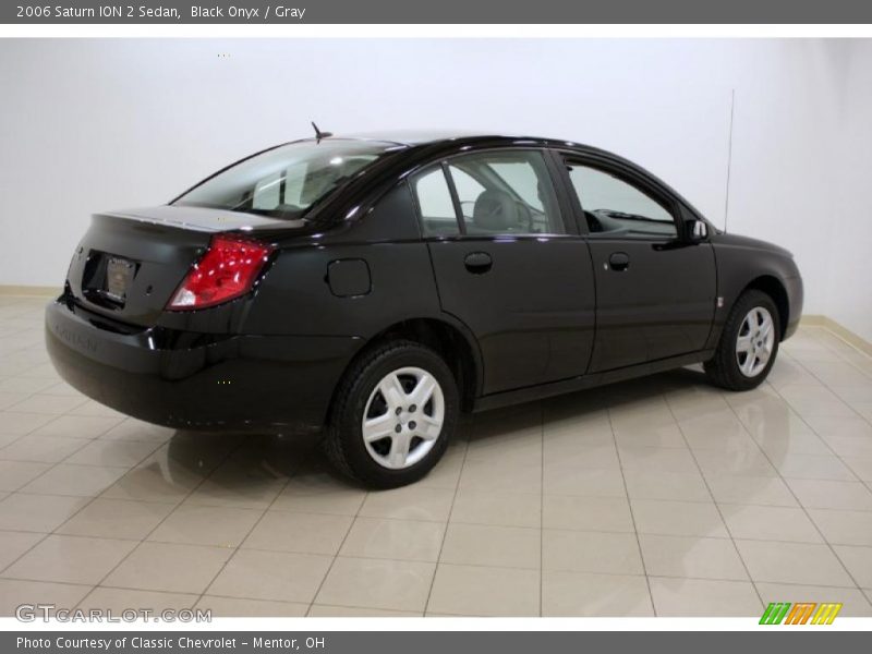 Black Onyx / Gray 2006 Saturn ION 2 Sedan