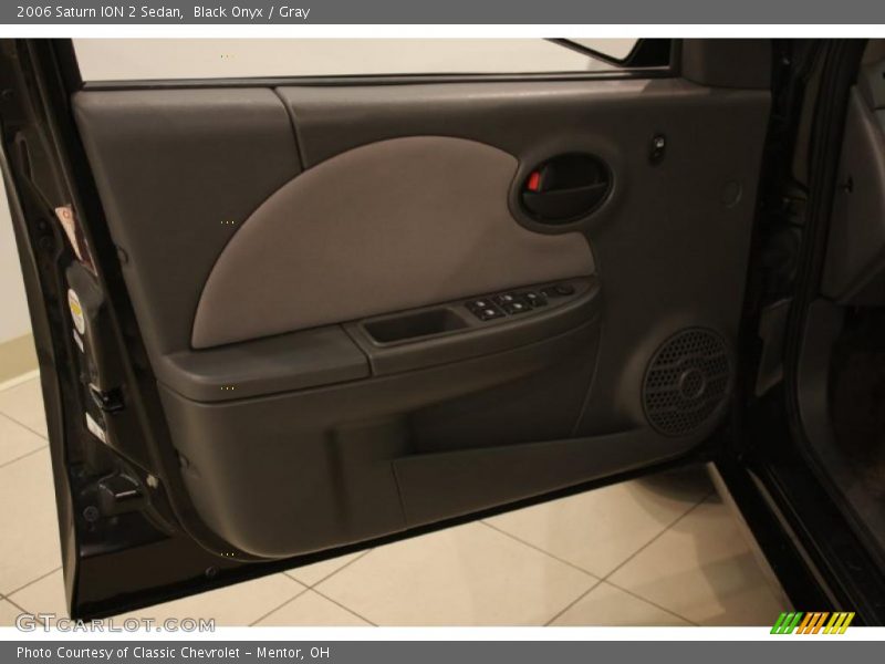 Black Onyx / Gray 2006 Saturn ION 2 Sedan