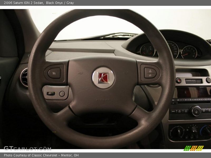 Black Onyx / Gray 2006 Saturn ION 2 Sedan