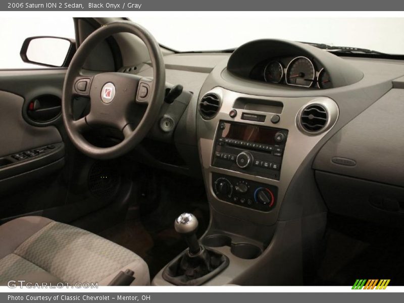 Black Onyx / Gray 2006 Saturn ION 2 Sedan