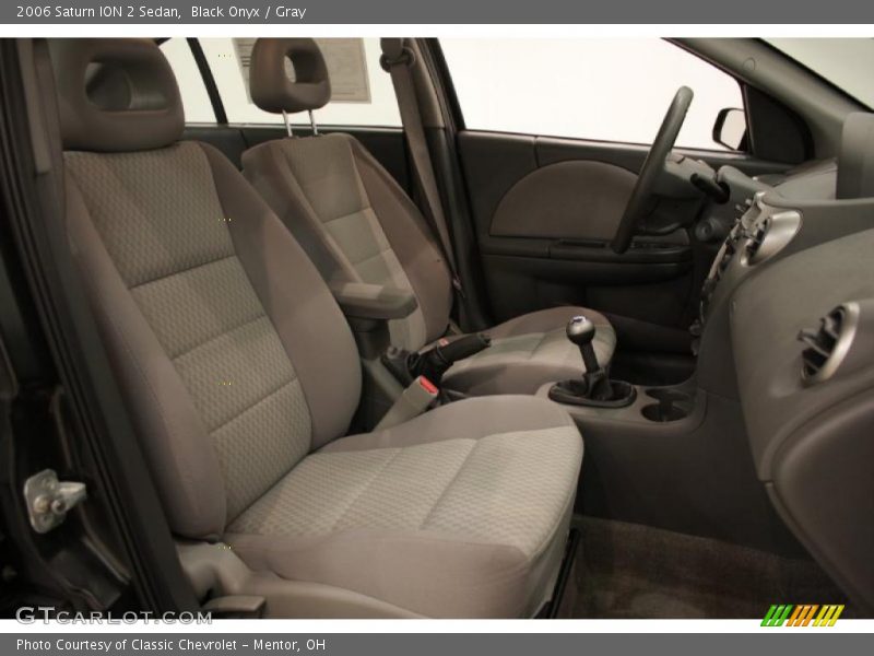 Black Onyx / Gray 2006 Saturn ION 2 Sedan