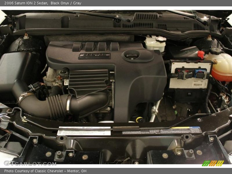Black Onyx / Gray 2006 Saturn ION 2 Sedan