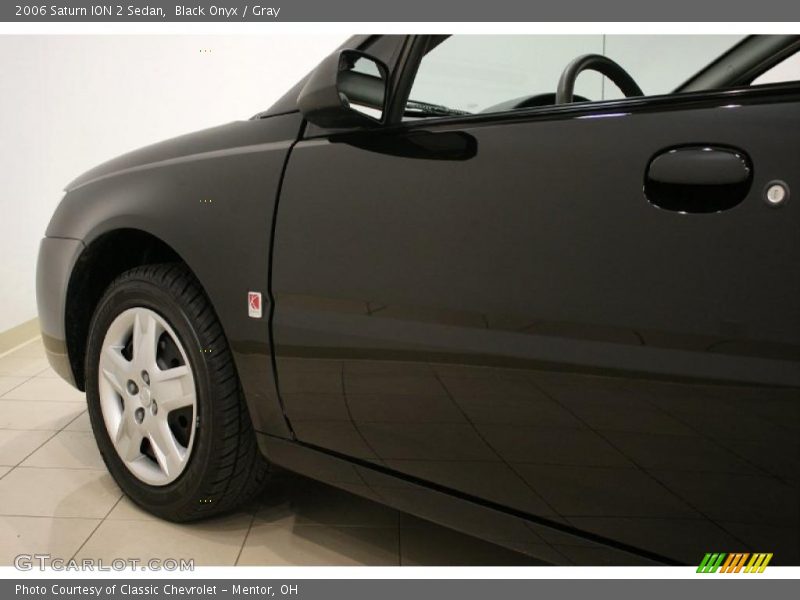 Black Onyx / Gray 2006 Saturn ION 2 Sedan