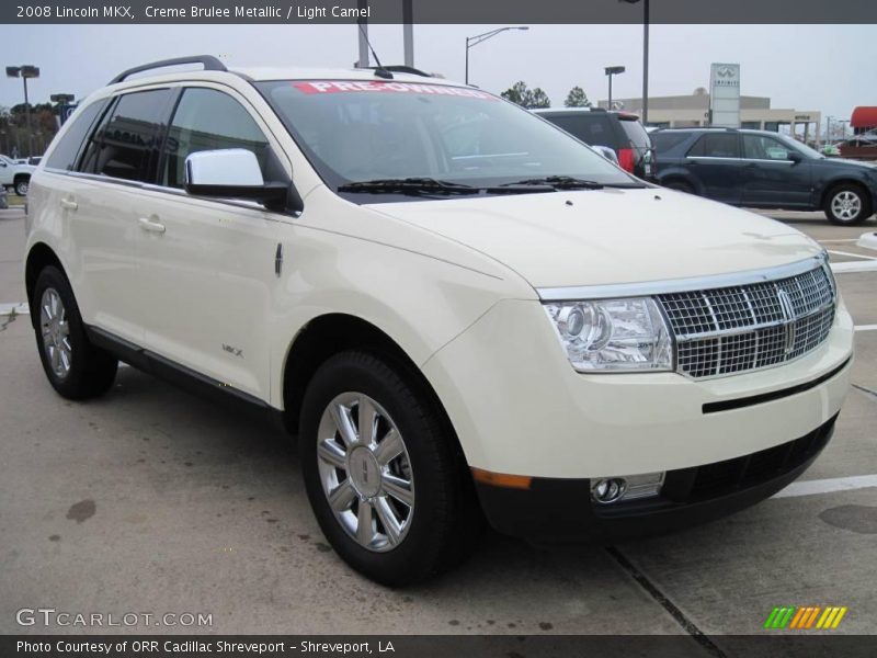 Creme Brulee Metallic / Light Camel 2008 Lincoln MKX