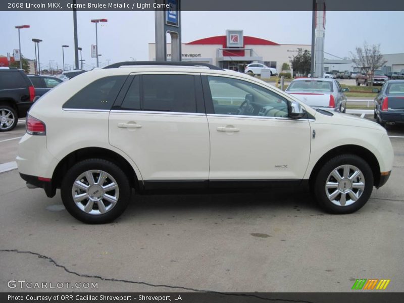 Creme Brulee Metallic / Light Camel 2008 Lincoln MKX