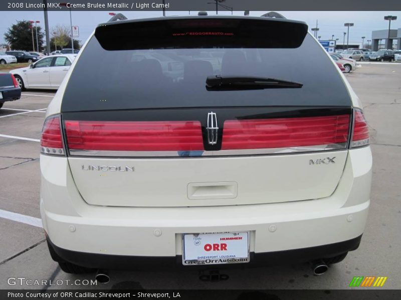 Creme Brulee Metallic / Light Camel 2008 Lincoln MKX