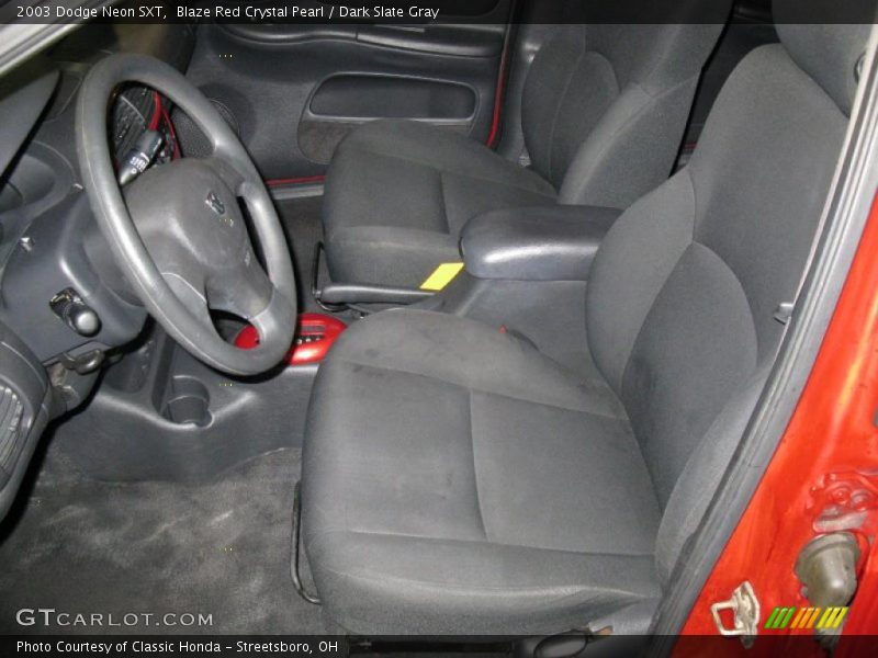 Blaze Red Crystal Pearl / Dark Slate Gray 2003 Dodge Neon SXT