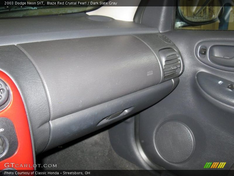 Blaze Red Crystal Pearl / Dark Slate Gray 2003 Dodge Neon SXT