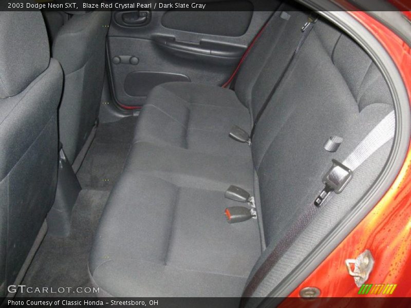 Blaze Red Crystal Pearl / Dark Slate Gray 2003 Dodge Neon SXT