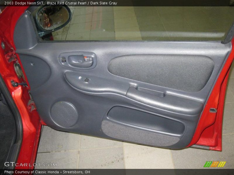 Blaze Red Crystal Pearl / Dark Slate Gray 2003 Dodge Neon SXT
