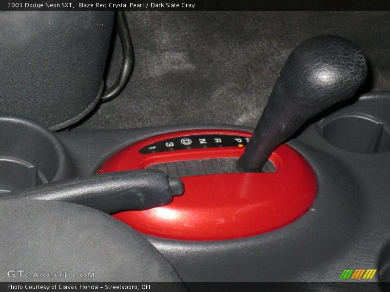 Blaze Red Crystal Pearl / Dark Slate Gray 2003 Dodge Neon SXT