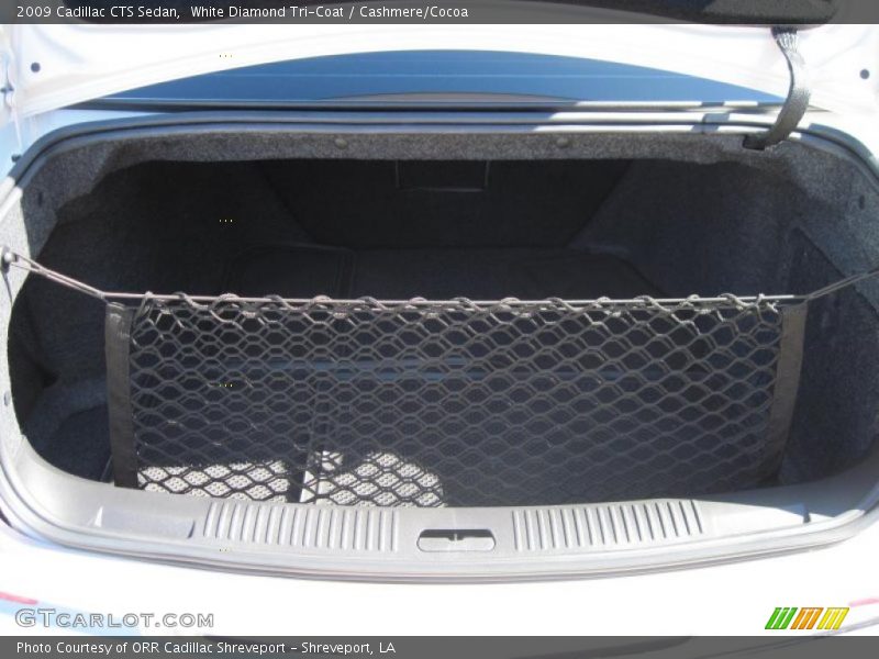 White Diamond Tri-Coat / Cashmere/Cocoa 2009 Cadillac CTS Sedan