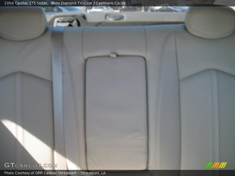 White Diamond Tri-Coat / Cashmere/Cocoa 2009 Cadillac CTS Sedan