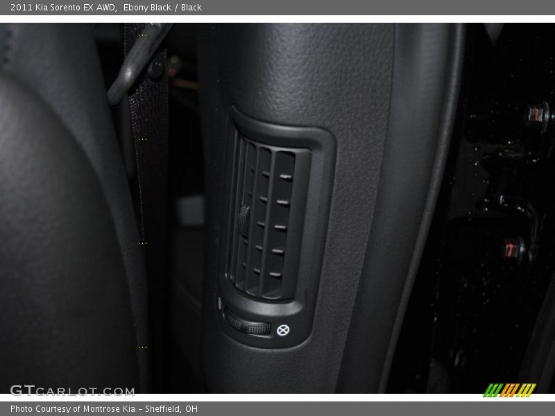 Ebony Black / Black 2011 Kia Sorento EX AWD