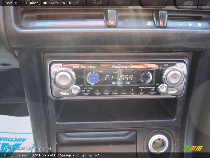 Milano Red / Black 1996 Honda Prelude Si
