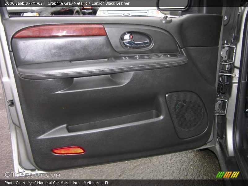 Graphite Gray Metallic / Carbon Black Leather 2006 Saab 9-7X 4.2i