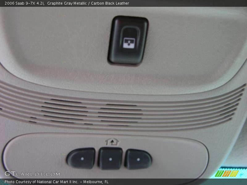 Graphite Gray Metallic / Carbon Black Leather 2006 Saab 9-7X 4.2i
