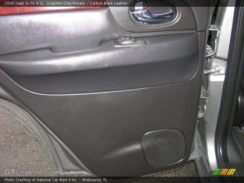 Graphite Gray Metallic / Carbon Black Leather 2006 Saab 9-7X 4.2i