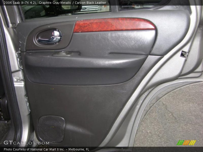 Graphite Gray Metallic / Carbon Black Leather 2006 Saab 9-7X 4.2i