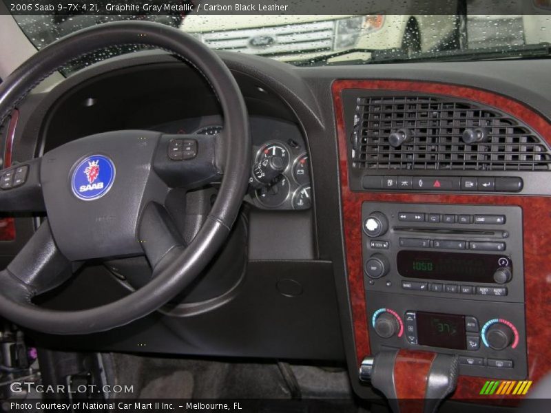 Graphite Gray Metallic / Carbon Black Leather 2006 Saab 9-7X 4.2i
