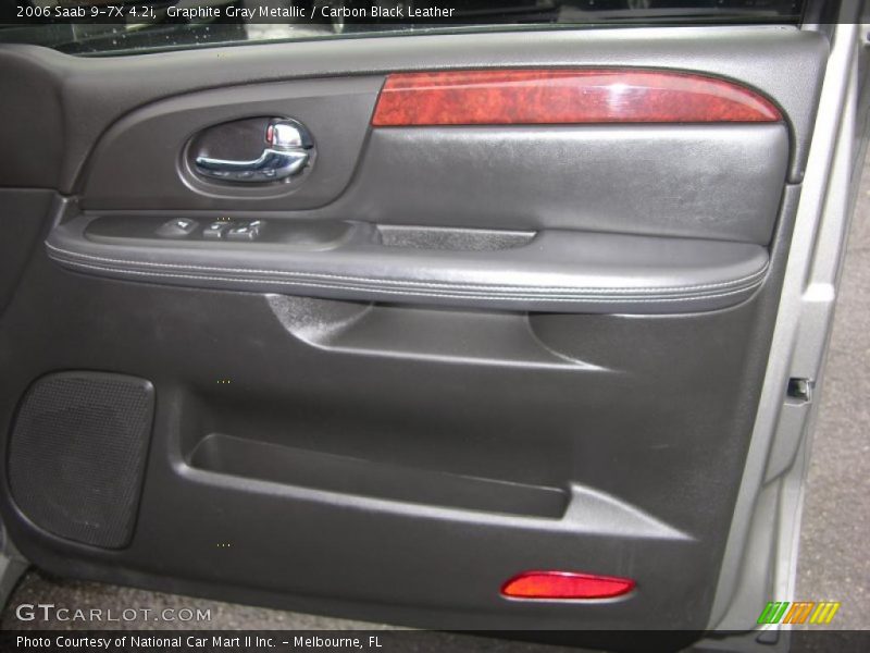 Graphite Gray Metallic / Carbon Black Leather 2006 Saab 9-7X 4.2i