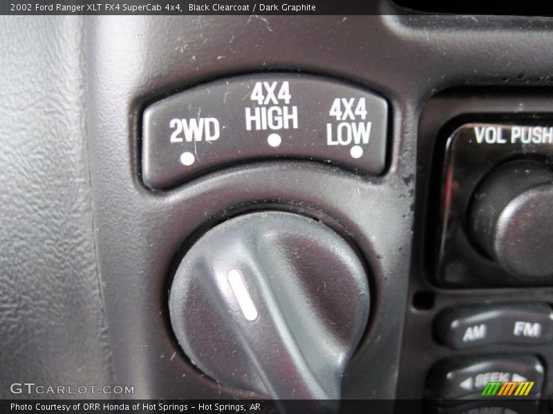 Black Clearcoat / Dark Graphite 2002 Ford Ranger XLT FX4 SuperCab 4x4