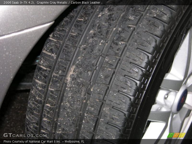 Graphite Gray Metallic / Carbon Black Leather 2006 Saab 9-7X 4.2i