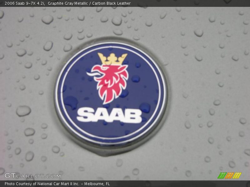 Graphite Gray Metallic / Carbon Black Leather 2006 Saab 9-7X 4.2i