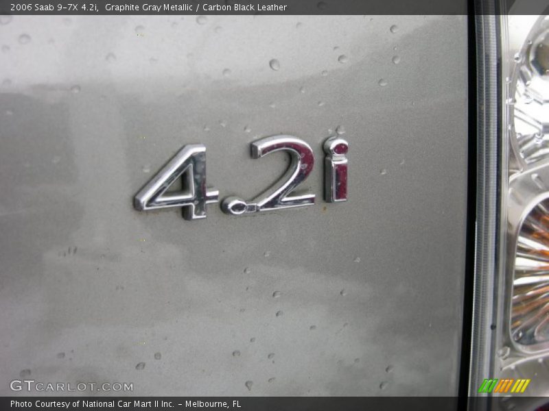 Graphite Gray Metallic / Carbon Black Leather 2006 Saab 9-7X 4.2i