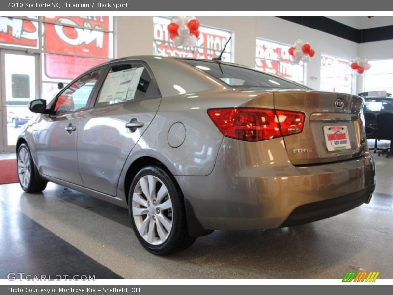 Titanium / Black Sport 2010 Kia Forte SX