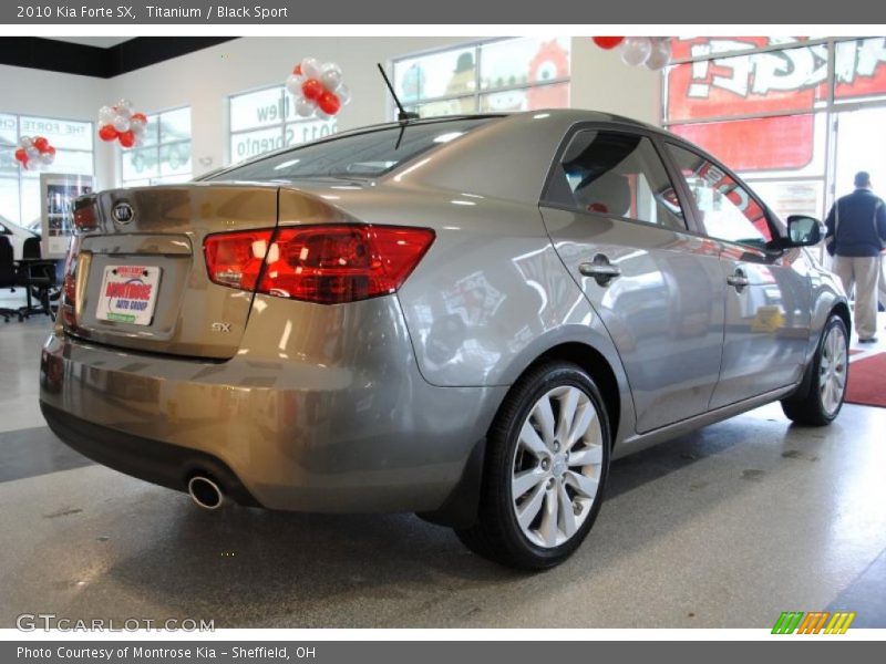 Titanium / Black Sport 2010 Kia Forte SX