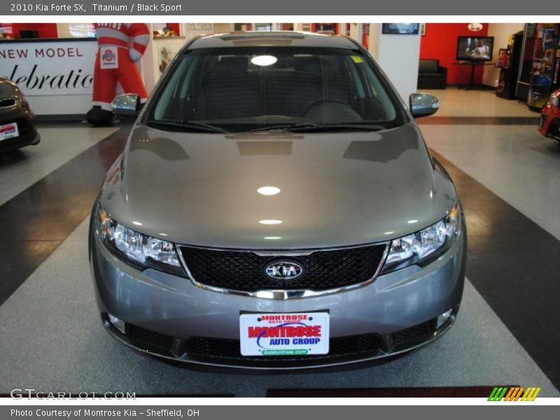 Titanium / Black Sport 2010 Kia Forte SX