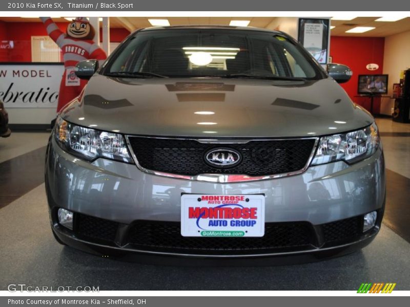 Titanium / Black Sport 2010 Kia Forte SX