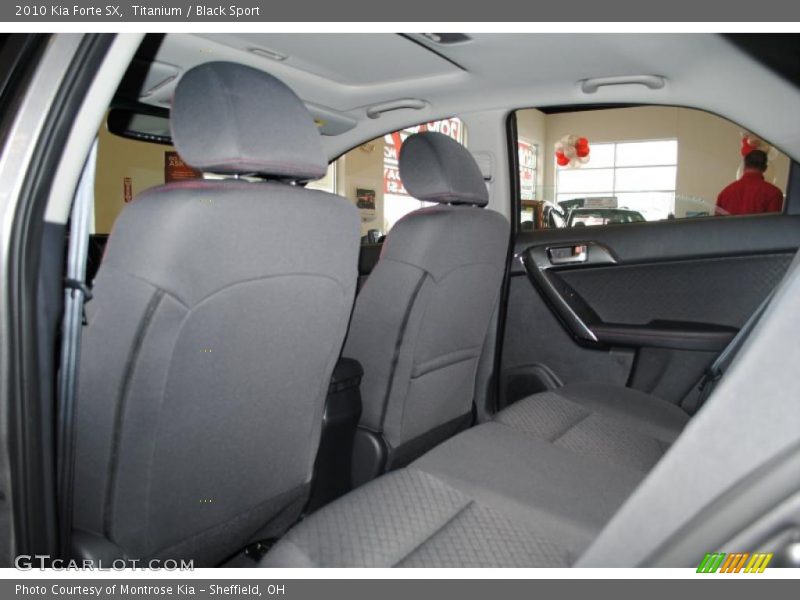 Titanium / Black Sport 2010 Kia Forte SX