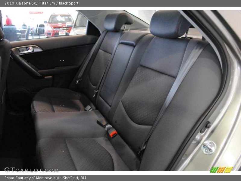 Titanium / Black Sport 2010 Kia Forte SX
