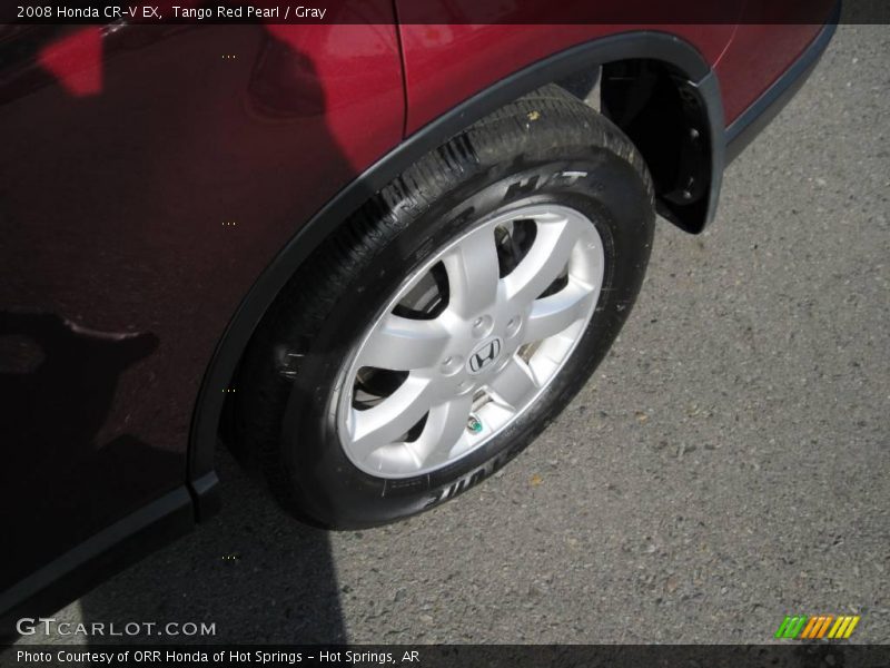 Tango Red Pearl / Gray 2008 Honda CR-V EX