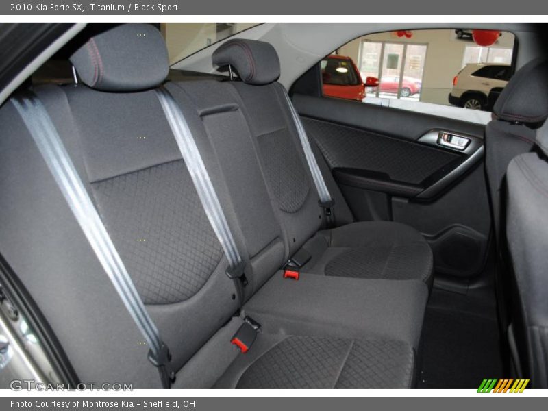 Titanium / Black Sport 2010 Kia Forte SX