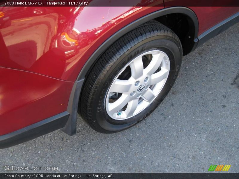 Tango Red Pearl / Gray 2008 Honda CR-V EX