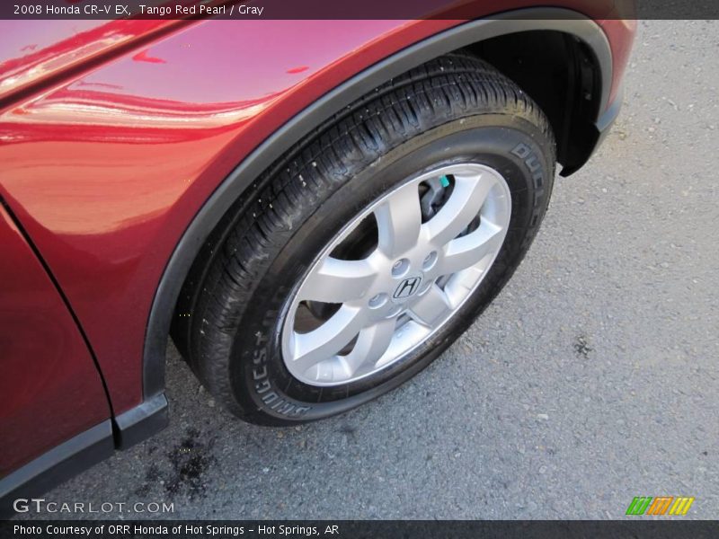Tango Red Pearl / Gray 2008 Honda CR-V EX