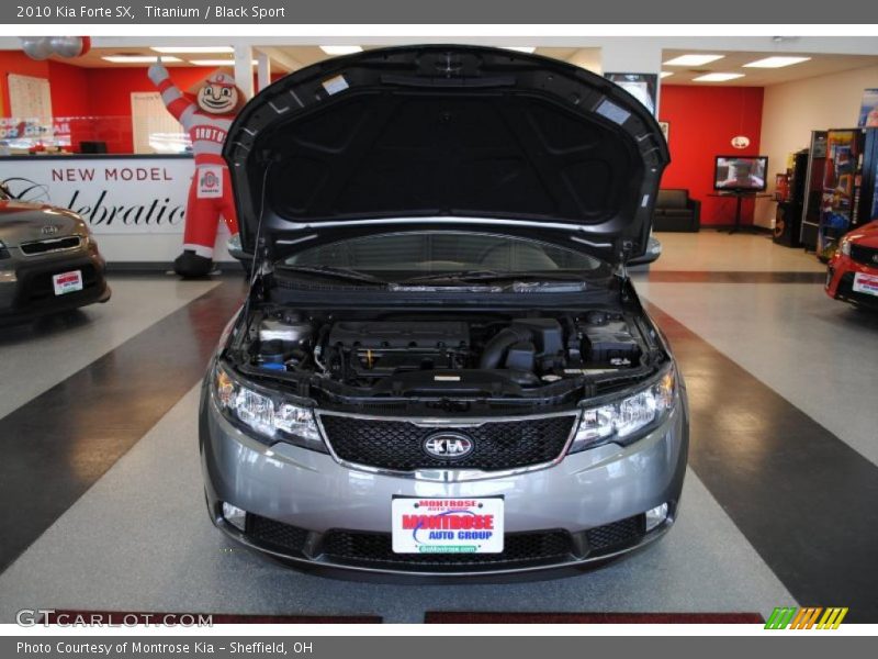 Titanium / Black Sport 2010 Kia Forte SX