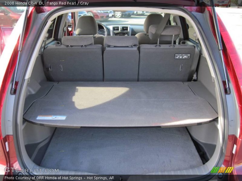 Tango Red Pearl / Gray 2008 Honda CR-V EX