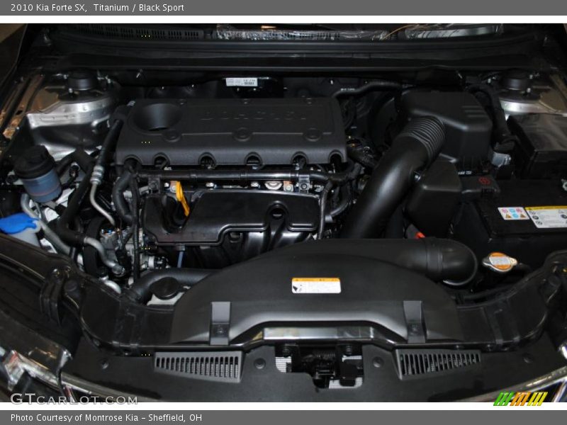 Titanium / Black Sport 2010 Kia Forte SX