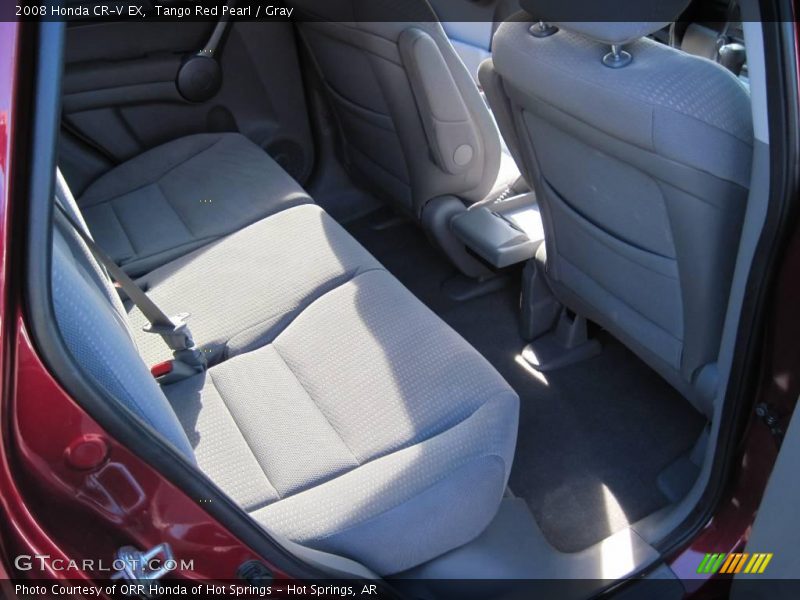 Tango Red Pearl / Gray 2008 Honda CR-V EX