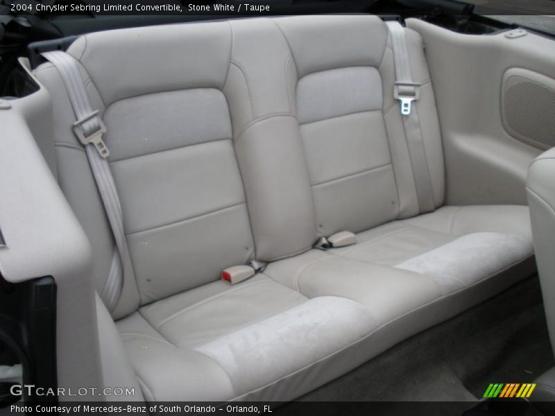 Stone White / Taupe 2004 Chrysler Sebring Limited Convertible