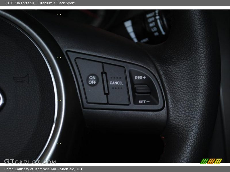 Titanium / Black Sport 2010 Kia Forte SX